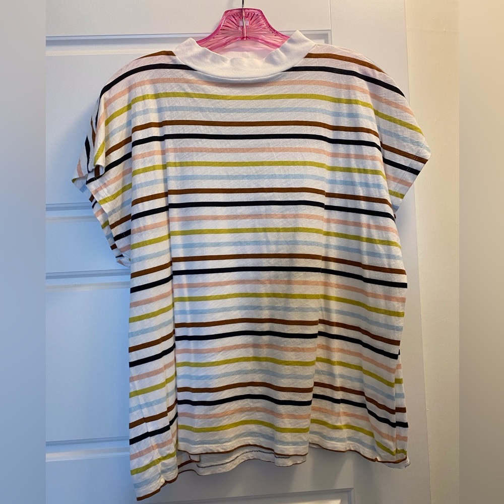 Loft striped tee, size XL